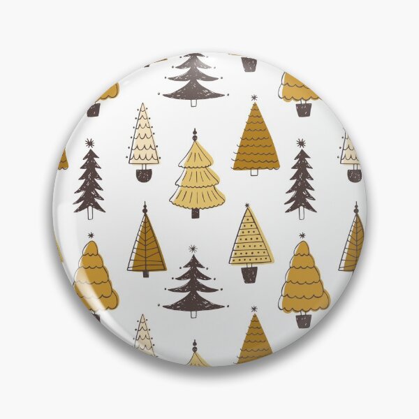 Item preview, Yellow Christmas Trees designed and sold by c-melanie.