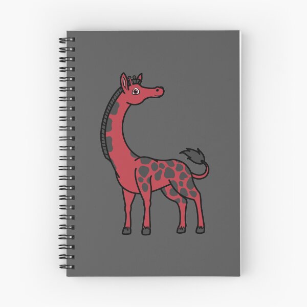 Item preview, Red Giraffe with Black Spots designed and sold by Grifynne.