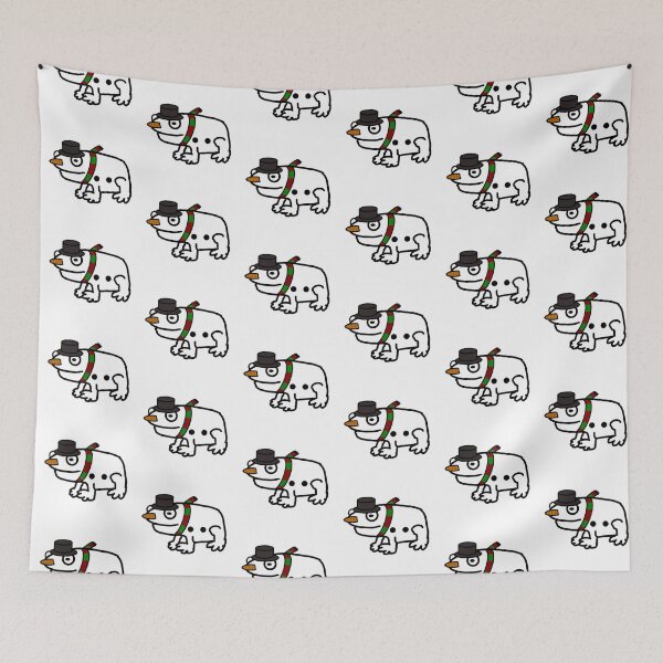 Item preview, Snowman Frog designed and sold by firstroundpixel.