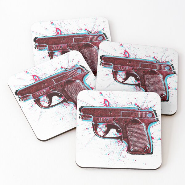 Artikelvorschau, Cap Gun Red and Aqua entworfen und verkauft von kimopix.