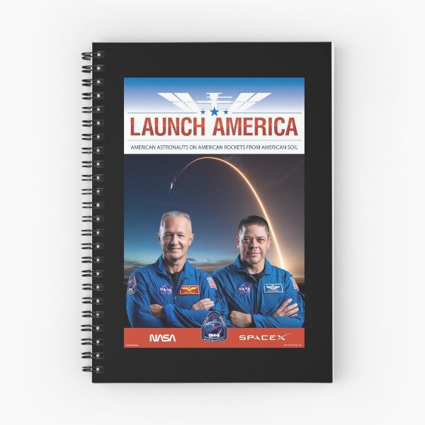 Item preview, NASA SpaceX Demo-2 Mission Poster designed and sold by jutulen.