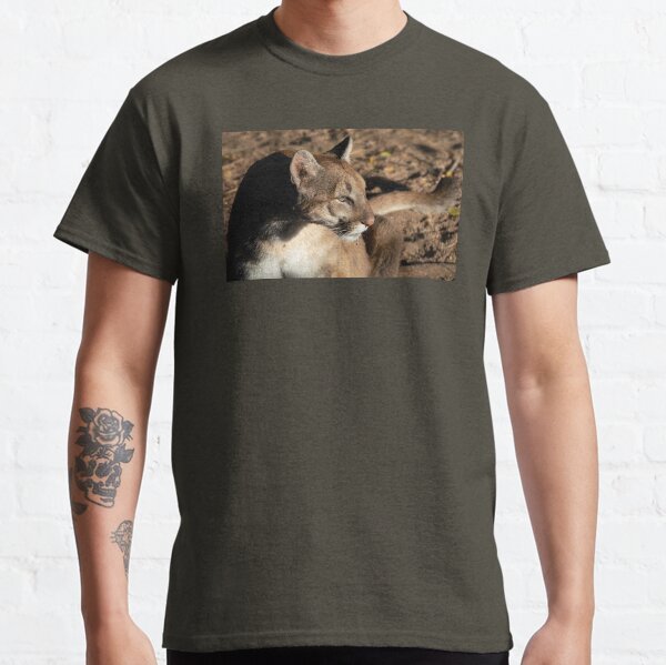 Mountain Lion After a Drink Classic T-Shirt