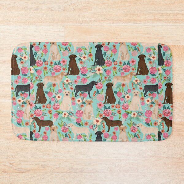 Item preview, Labrador Retriever with flowers dog pet puppy cute sweet dogs designed and sold by Coolstuff4you71.