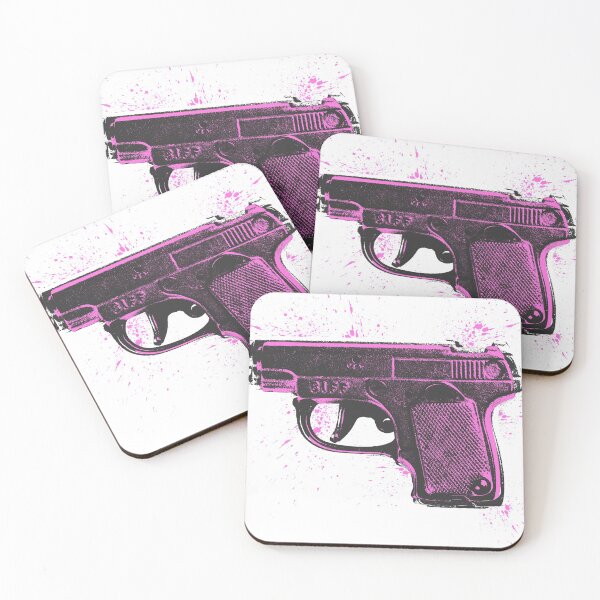 Item preview, Cap Gun Pink and Grey designed and sold by kimopix.