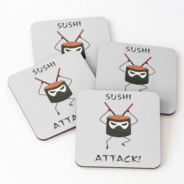 Item preview, Sushi Attack designed and sold by origamibiru.