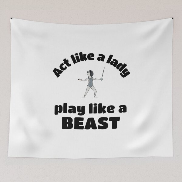 Item preview, Fencing: Act like a lady play like a beast designed and sold by TheGreenGoat.