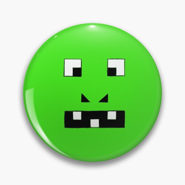 Item preview, Squared face (green)  designed and sold by enzoupunk.