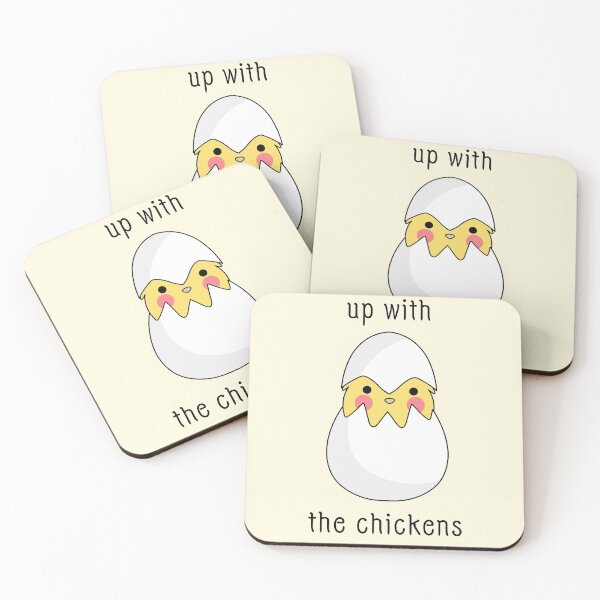 Item preview, Up With The Chickens designed and sold by origamibiru.