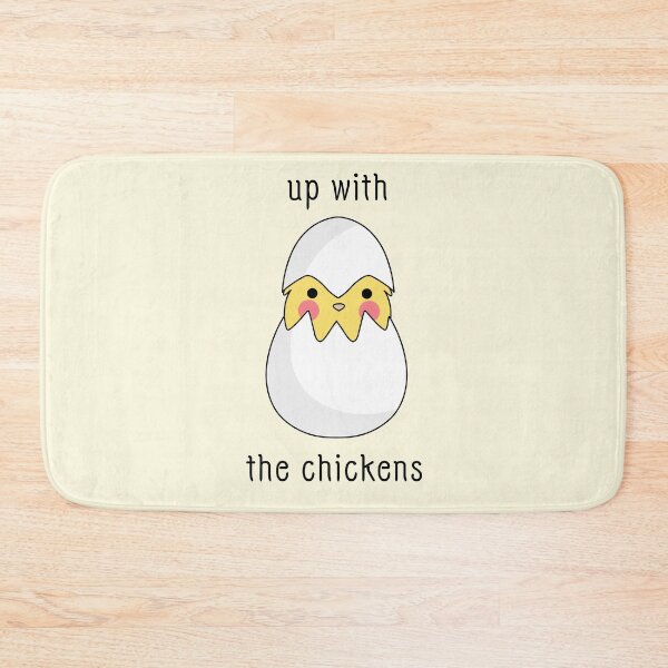 Item preview, Up With The Chickens designed and sold by origamibiru.