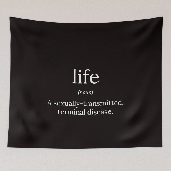 Item preview, Funny Definition: Life designed and sold by T-ShirtGuy.