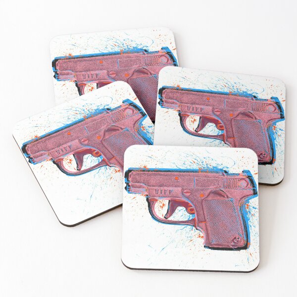Artikelvorschau, Cap Gun Pink and Blue Biff entworfen und verkauft von kimopix.