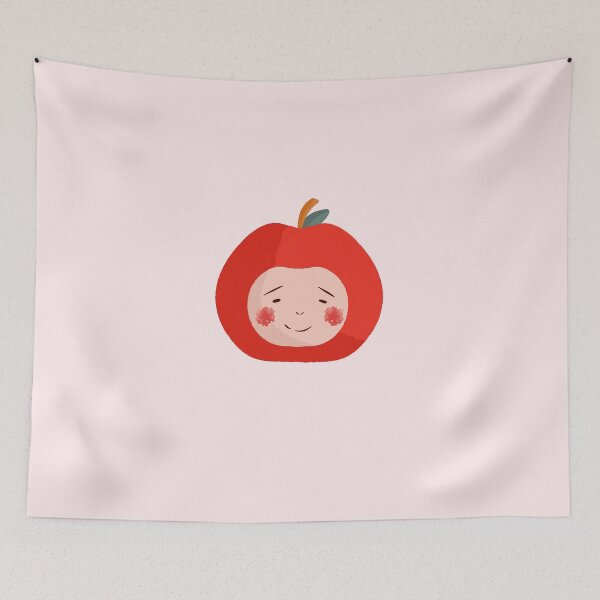 Item preview, Adorable Smiling Apple designed and sold by origamibiru.