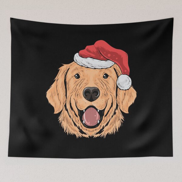 Item preview, Cute Puppy In A New Year Hat designed and sold by mouad naouiri.