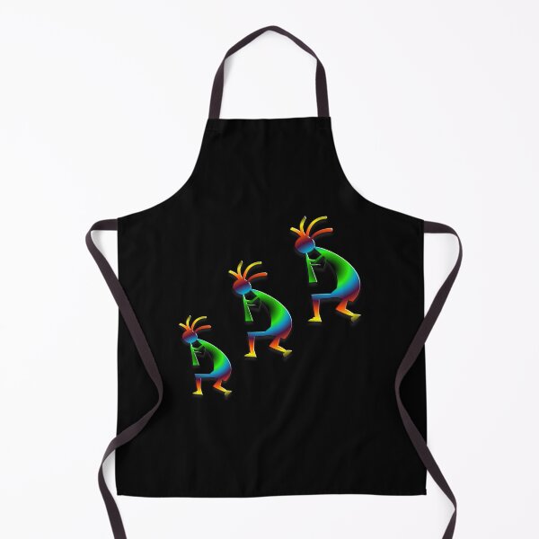 Item preview, Three Green Swirl Kokopelli designed and sold by CulturalView.