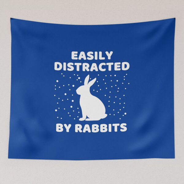 Item preview, Easily Distracted By Rabbits #5 designed and sold by SalahBlt.