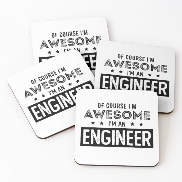 Item preview, Of course I'm awesome, I'm an Engineer  designed and sold by Daniel Lomelí.