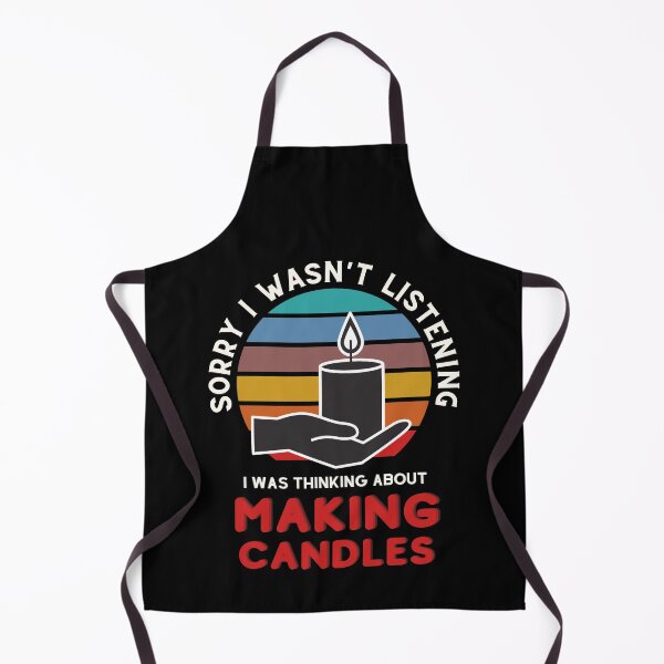Item preview, Candlemaking Funny Candle Making | Maker Retro Vintage designed and sold by trendo.