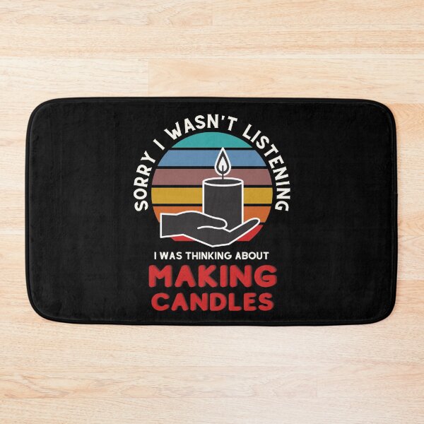 Item preview, Candlemaking Funny Candle Making | Maker Retro Vintage designed and sold by trendo.