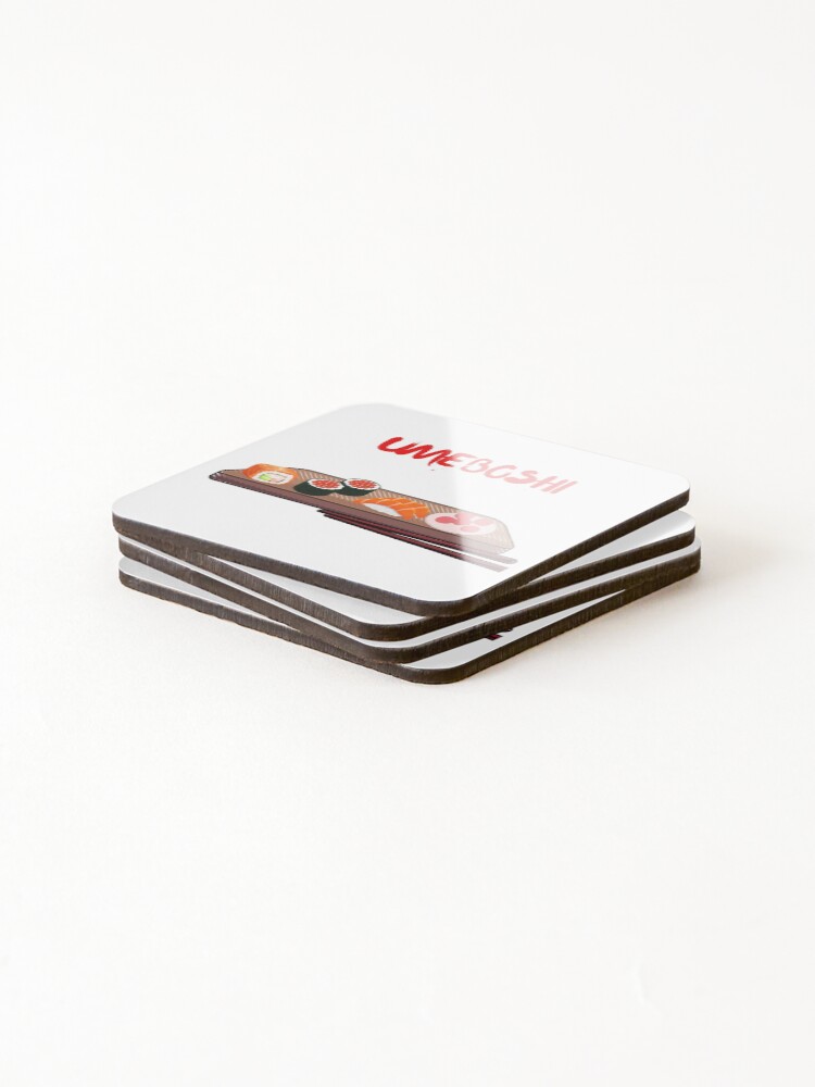 Thumbnail 4 of 5, Coasters (Set of 4), Umeboshi designed and sold by Rpgpbp.