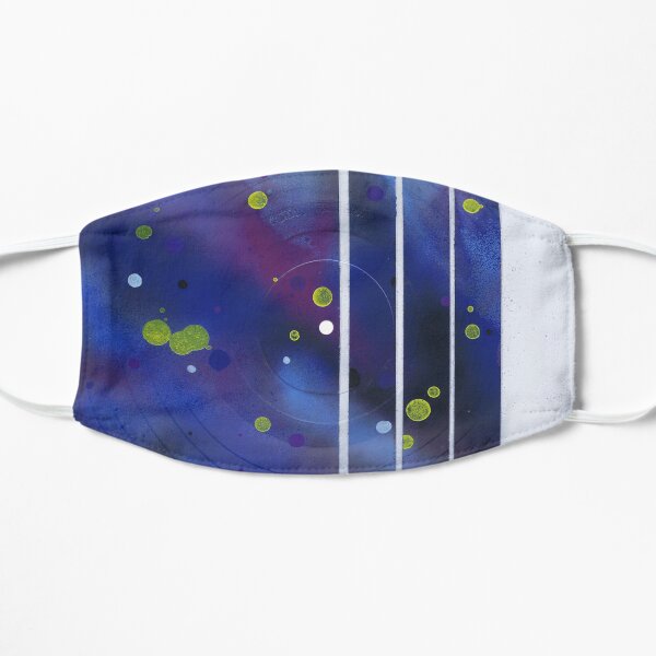 Space Spots & Stripes - Vinyl Record Art Flat Mask