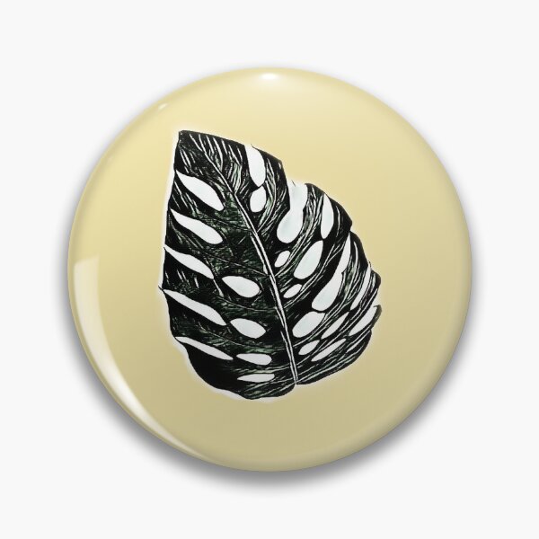 Item preview, Monstera leaf in black designed and sold by Ninaeva.