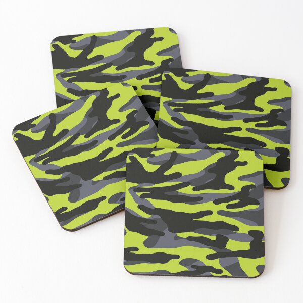 Item preview, Green neon Camo Pattern designed and sold by trajeado14.