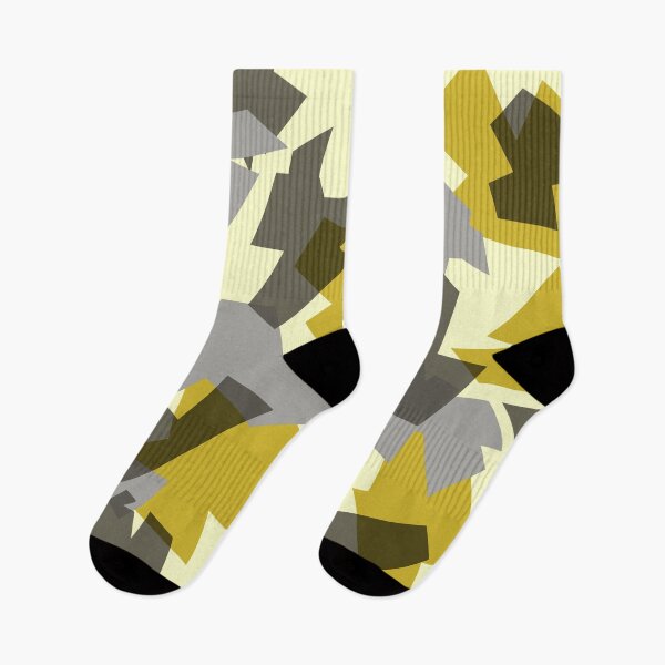 Item preview, Camo camouflage Yellow and Grey designed and sold by Quooki.