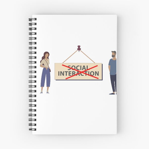 Item preview, Social Interaction Not Supported designed and sold by sketchypages.