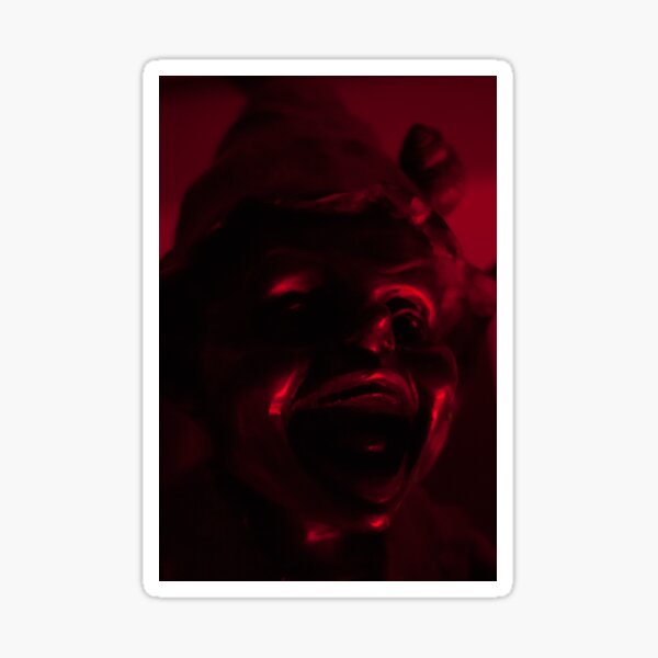 Red leprechaun Sticker