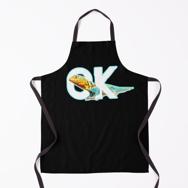 Item preview, OK Colorful Male Mountain Boomer Lizard Oklahoma Wichita Mountains Wildlife Refuge designed and sold by hannaHKyong.