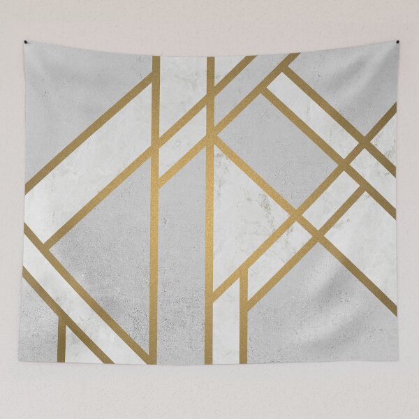 Item preview, Art Deco White designed and sold by AmbienceArt.