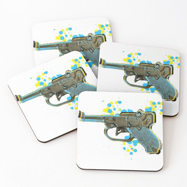 Item preview, Cap Gun G-Man Yellow and Blue designed and sold by kimopix.