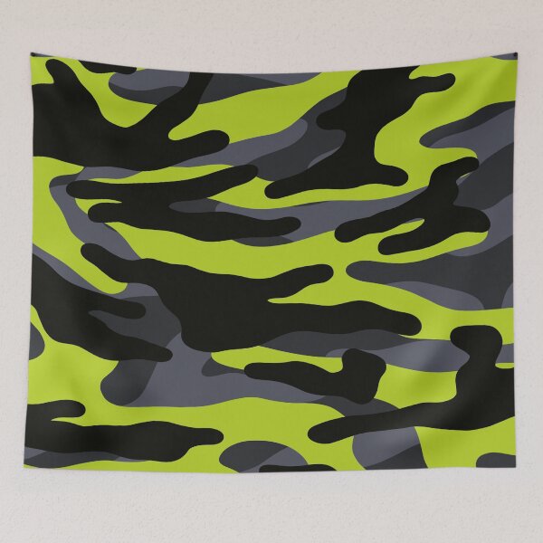 Item preview, Green neon Camo Pattern designed and sold by trajeado14.