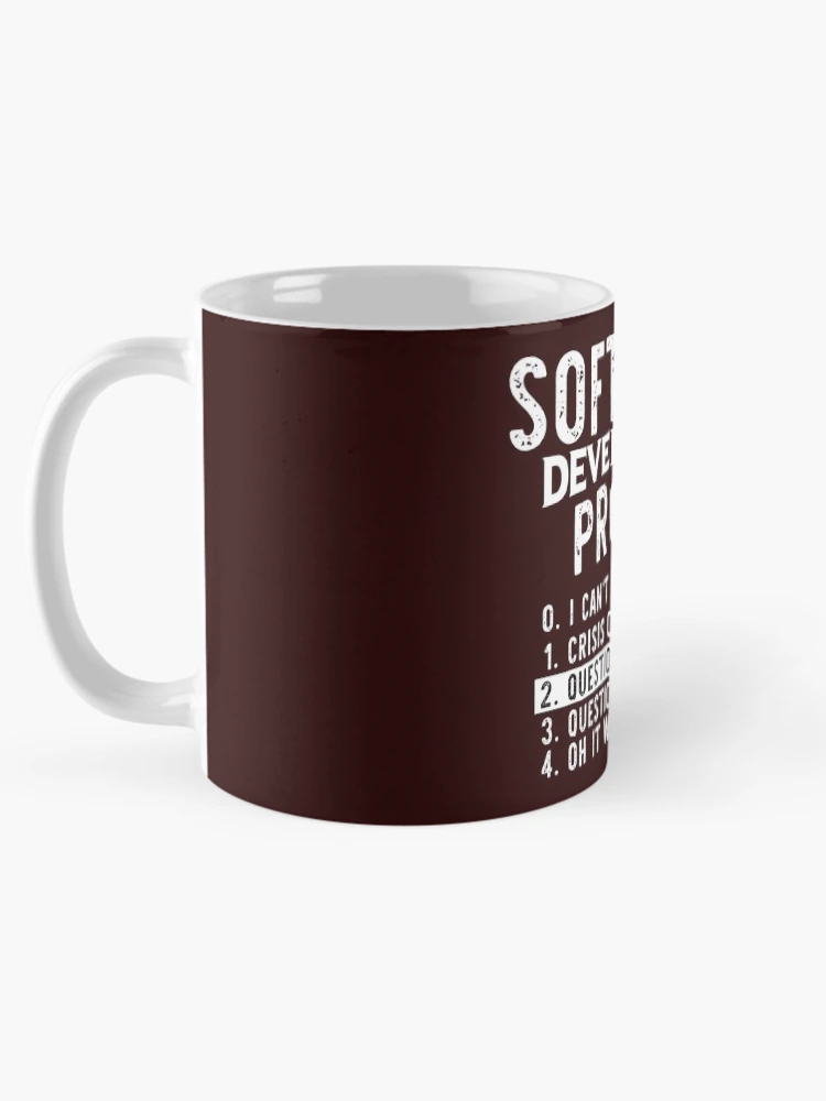 Thumbnail 5 of 6, Coffee Mug, Software Development Process Python Coding designed and sold by Hapo Team.