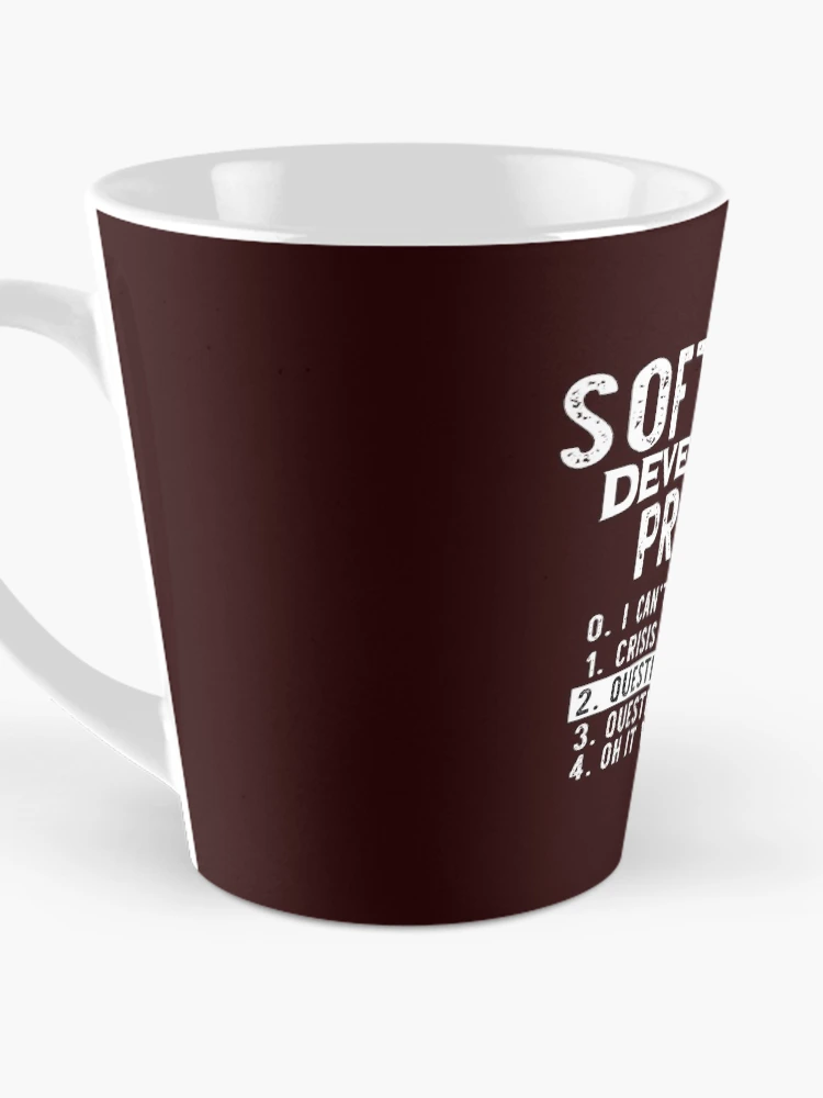 Thumbnail 3 of 4, Coffee Mug, Software Development Process Python Coding designed and sold by Hapo Team.