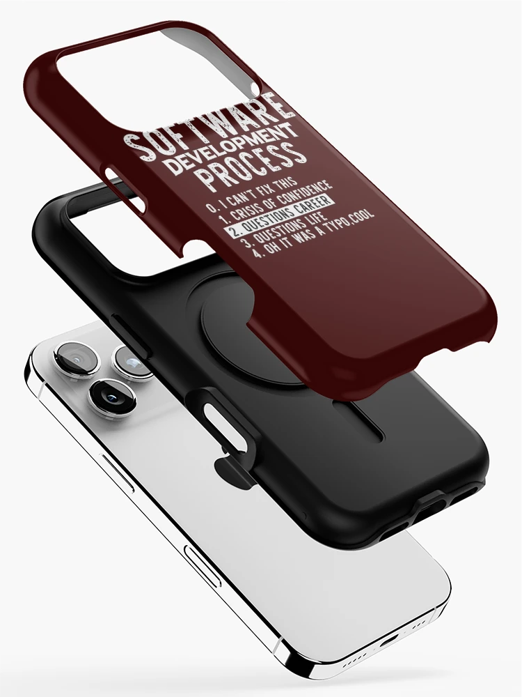 Thumbnail 2 of 4, iPhone Case, Software Development Process Python Coding designed and sold by Hapo Team.