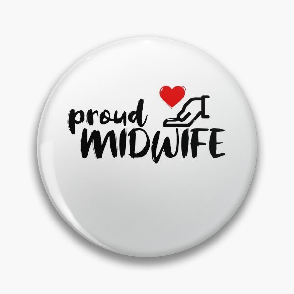 Item preview, Proud Midwife Obstetrician Heart Doula designed and sold by lsvds.
