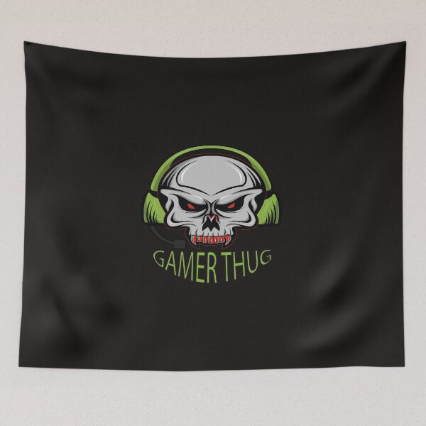 Item preview, GAMER THUG T-SHIRT designed and sold by delpro.