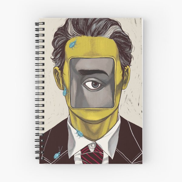 Item preview, Surreal eye portrait print designed and sold by MedievalRave.