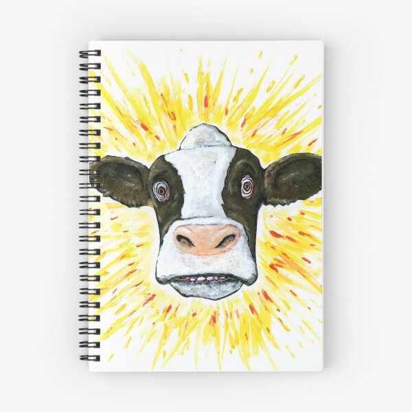 Item preview, Crazy Cow Face designed and sold by sneakycows.