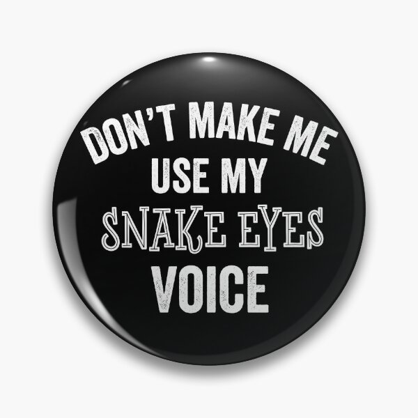 Item preview, Snake Eyes Funny Craps Game Dice Gambler Casino Gift designed and sold by carlhunt99.