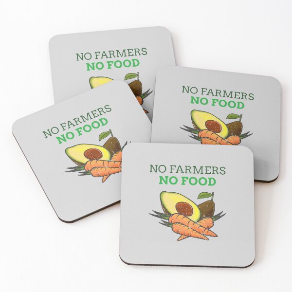 Item preview, No Farmers No Food - Stand With Farmers designed and sold by liftdesign.