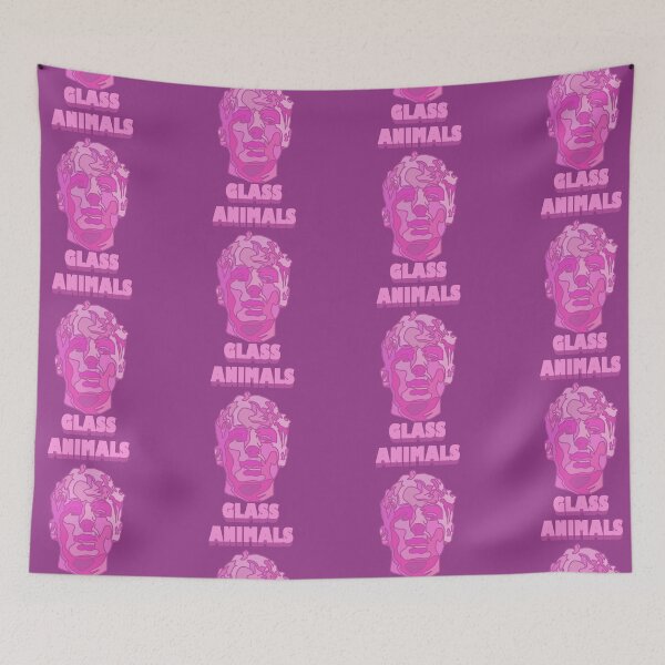 Item preview, Glass Animals Raspberry Soda (Head and Logo) designed and sold by NoirPineapple.