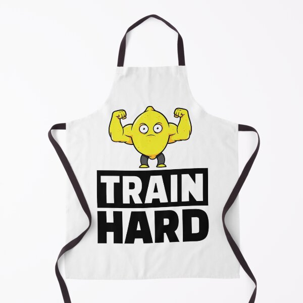 Item preview, Jacked Lemon Train Hard Bodybuilder Flexing Biceps Powerlifter Foodietoon designed and sold by ProjectX23.