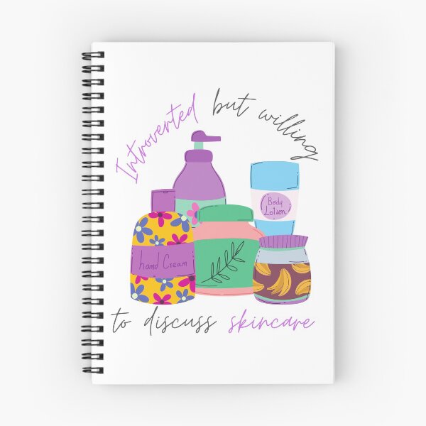 Item preview, Introverted But Willing To Discuss Skincare designed and sold by casualism.