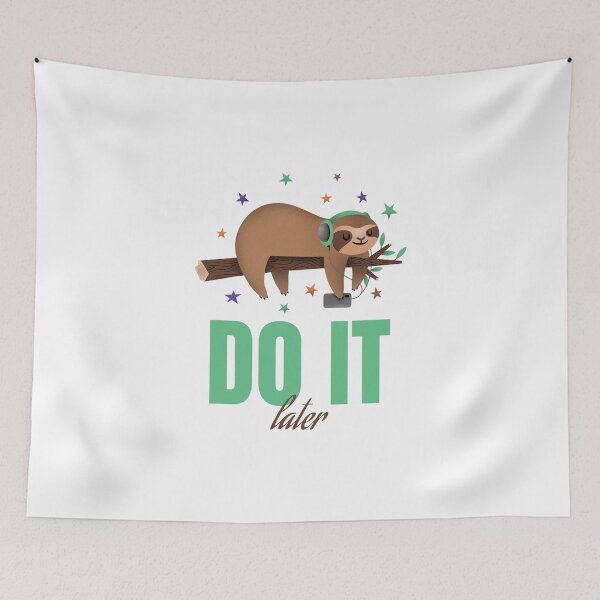 Item preview, Do it later funny koala designed and sold by Ayoosha.