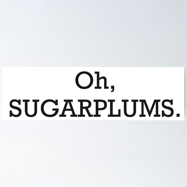 Item preview, Oh, sugar plums. designed and sold by BuyBirdAndBear.