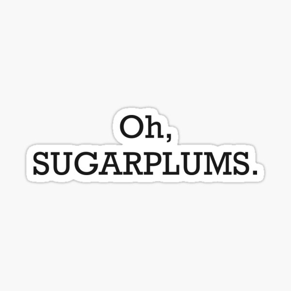 Item preview, Oh, sugar plums. designed and sold by BuyBirdAndBear.