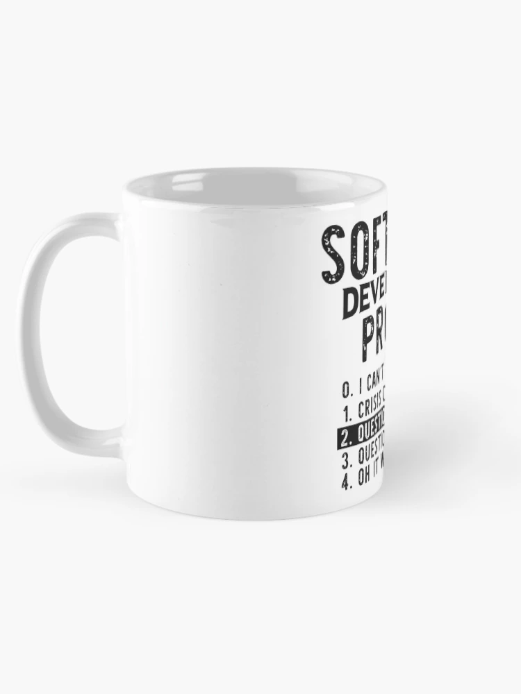 Thumbnail 5 of 6, Coffee Mug, Software Development Process Python Coding designed and sold by Hapo Team.