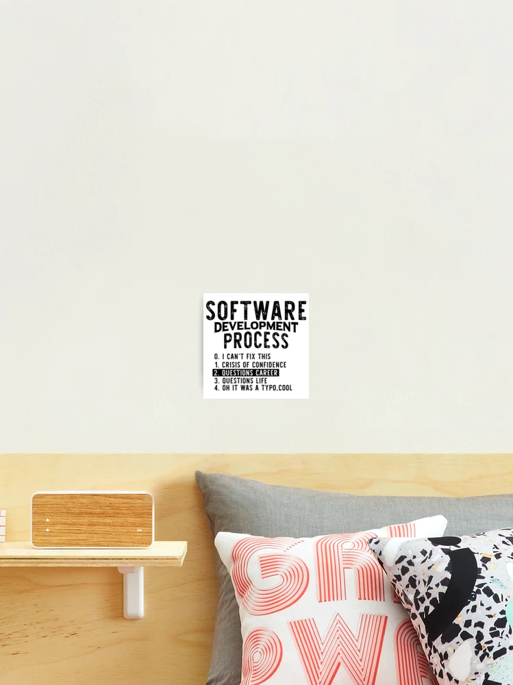 Thumbnail 2 of 3, Photographic Print, Software Development Process Python Coding designed and sold by Hapo Team.